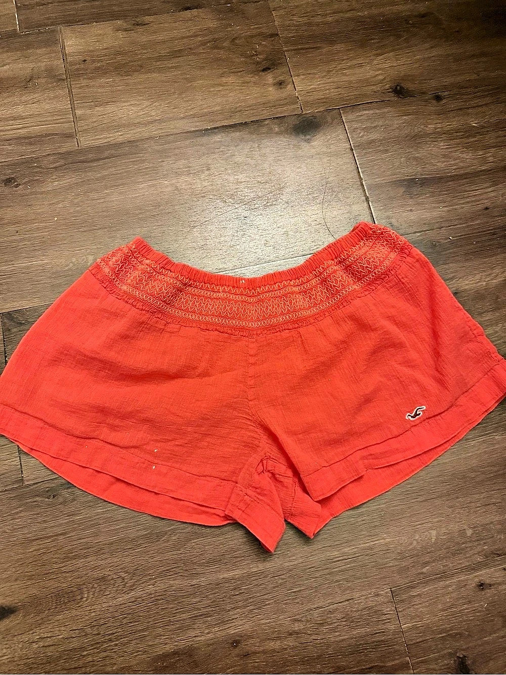 Y2K Hollister Red Casual Shorts
